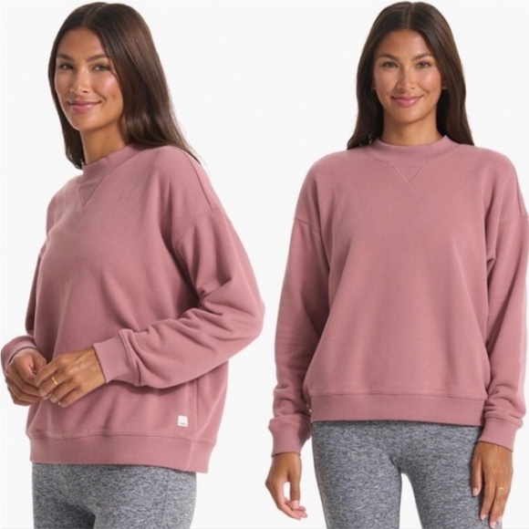 Vuori Sedona Crewneck Sweatshirt Marsala Women’s Size Small - Picture 1 of 9